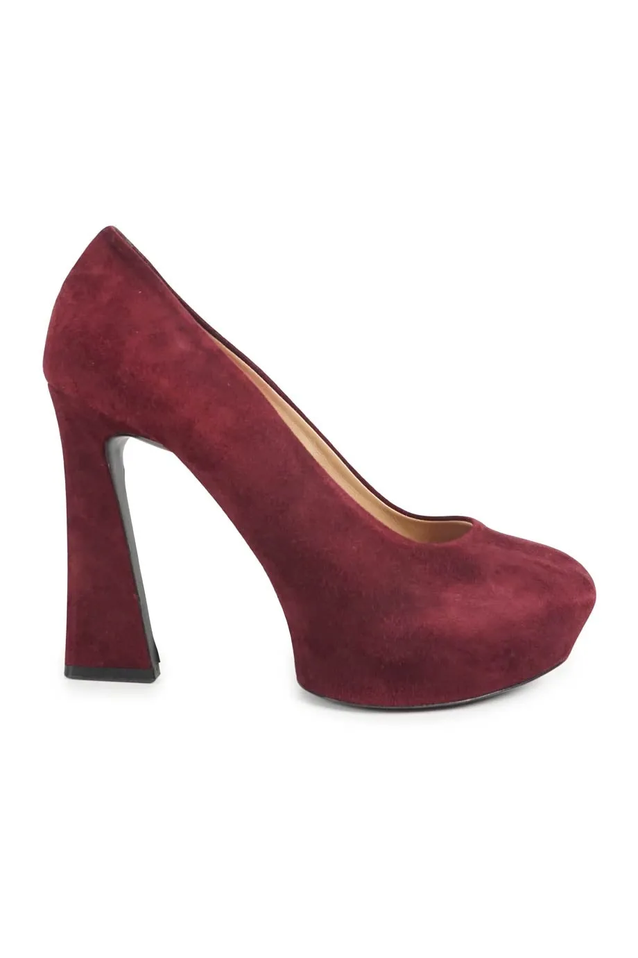 Luxe Leather Heels High Style [WS5393] Celine | Platform pump