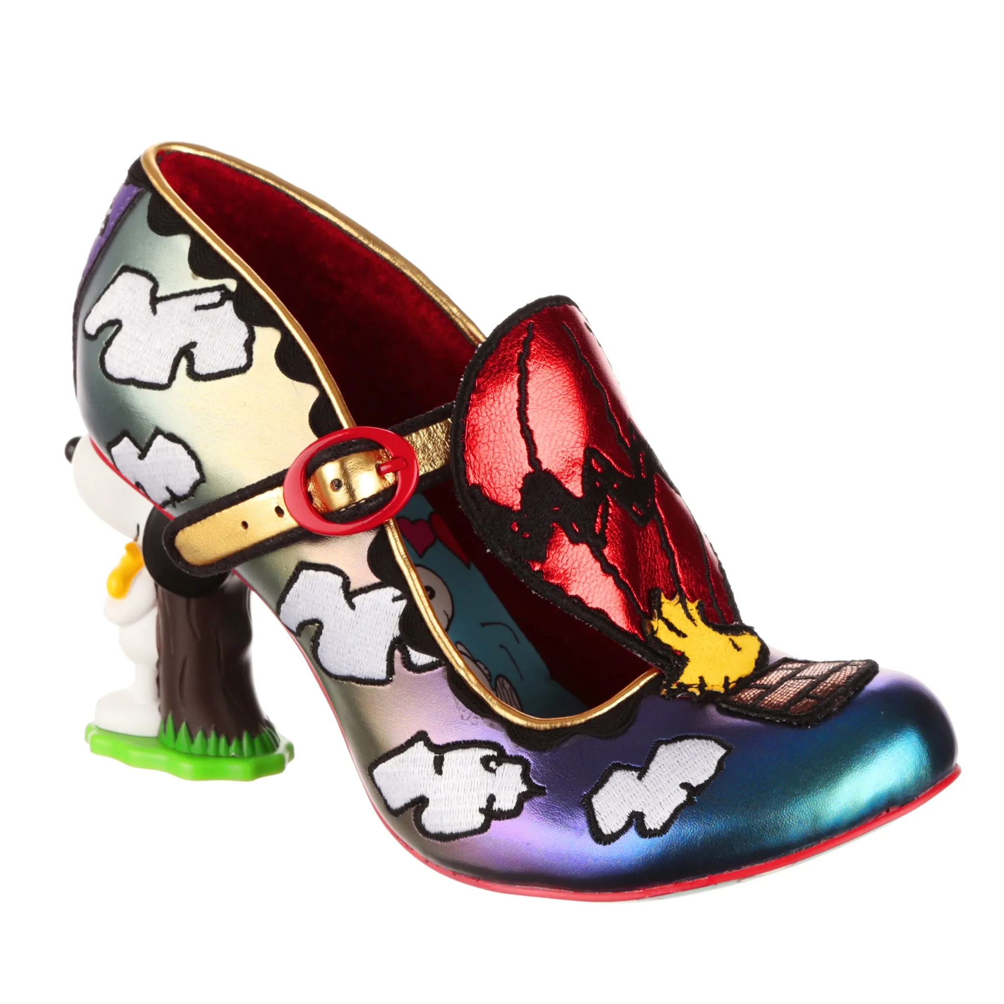 Up Up Woodstock Pointed Heels Cute Heels