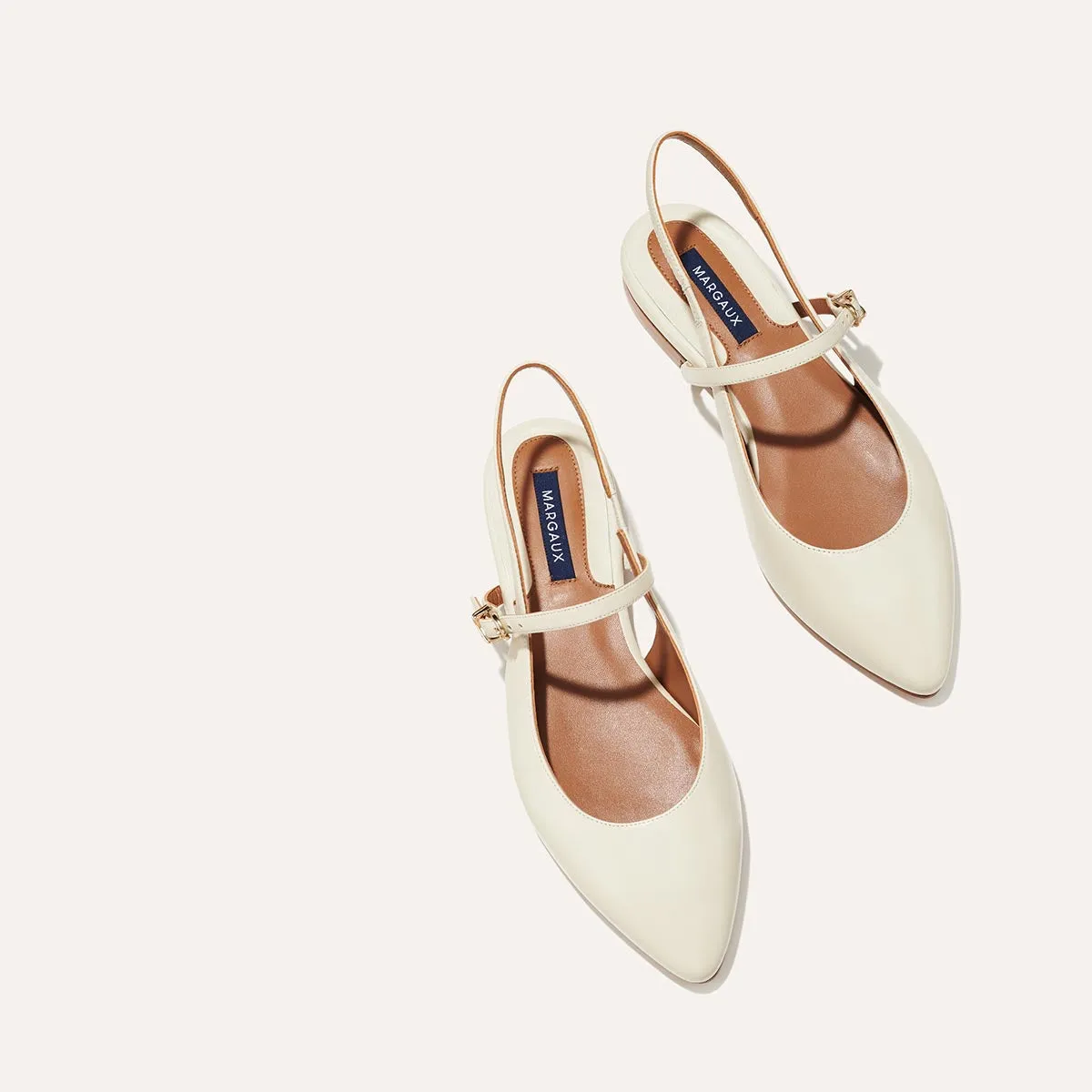 Ultra Responsive Cushioning balance improvement The Crosby Sling - Ecru Nappa