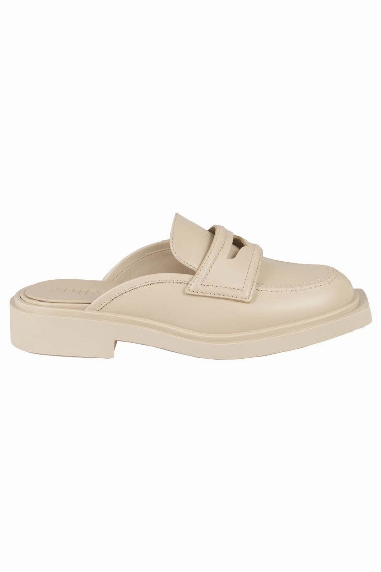 Cozy Path Ibiza Lee Lord Sabot Moccasin In Sand Color