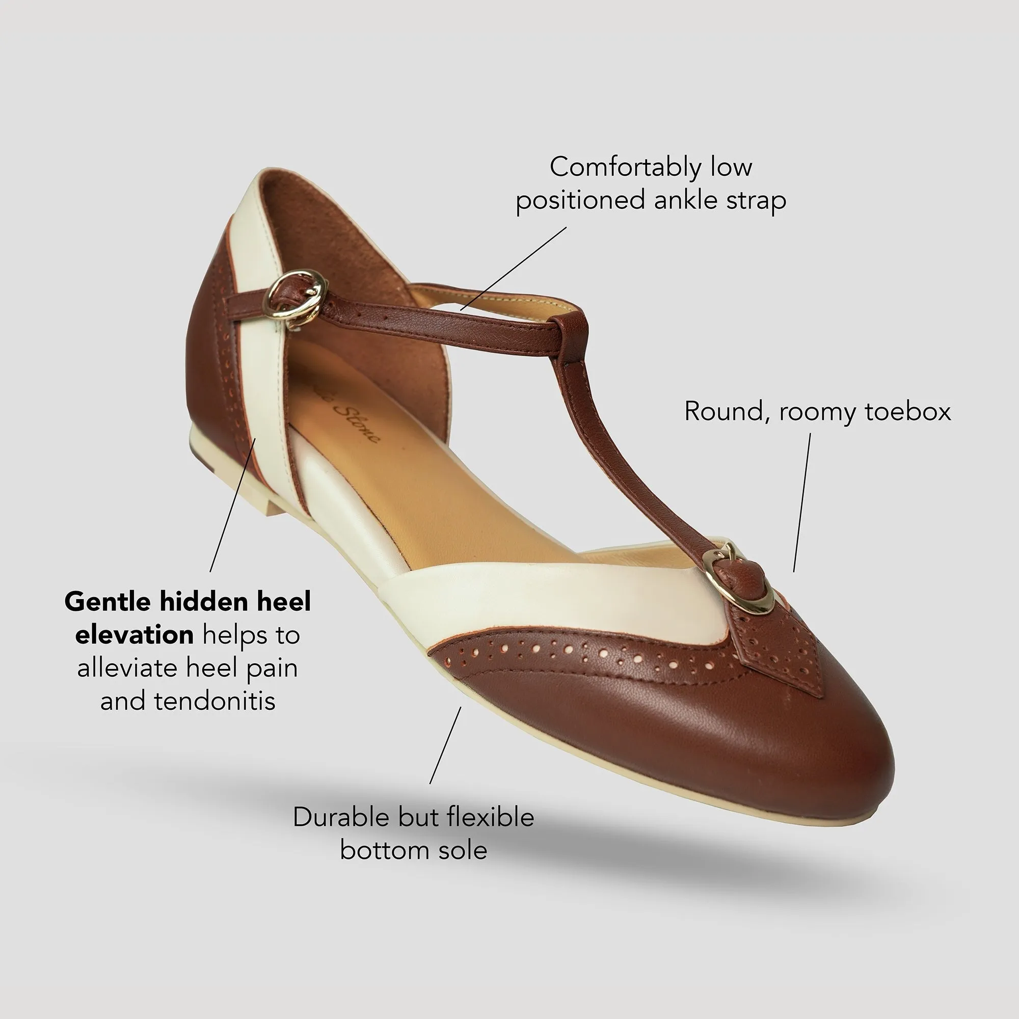 Valentina (Red) Bridge Path All-season Shoes