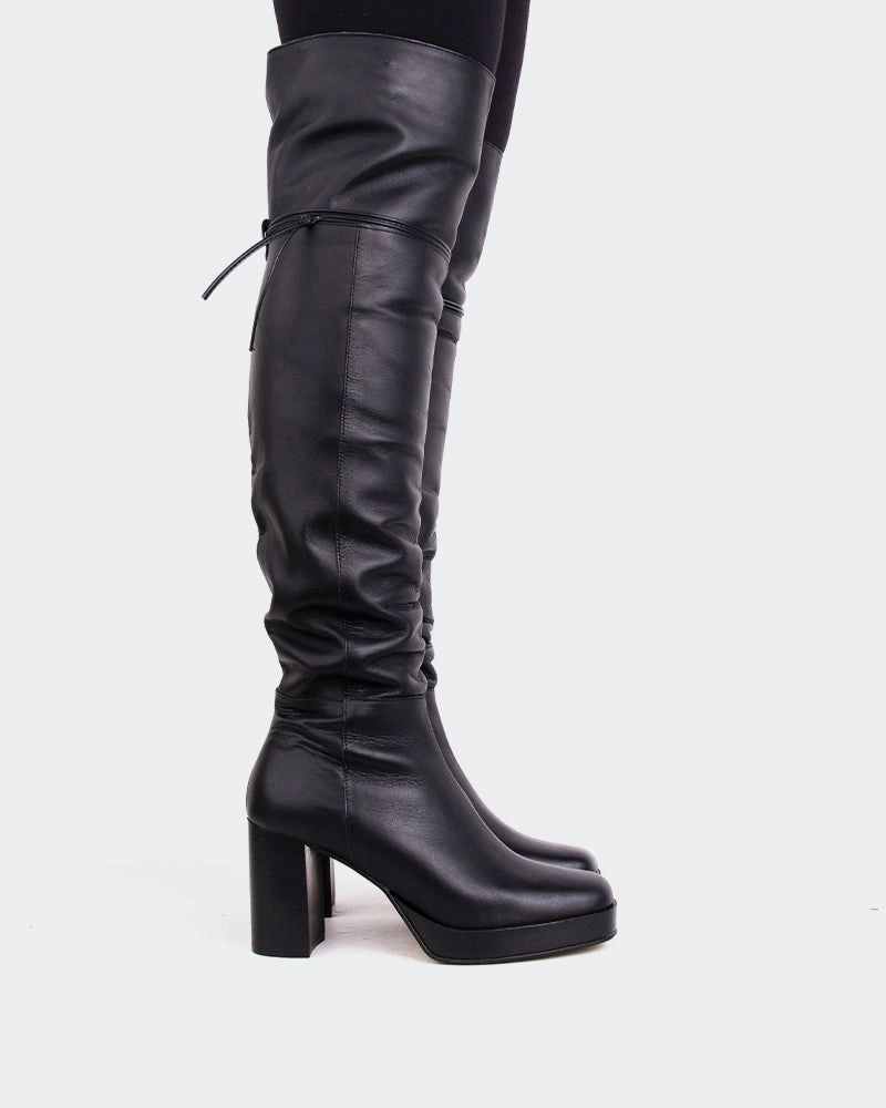 Urban Fashion Modern Cool Veneto Black Leather