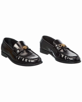 Versace Medusa Leather Loafer (Authentic Pre-Loved) Versatile Look