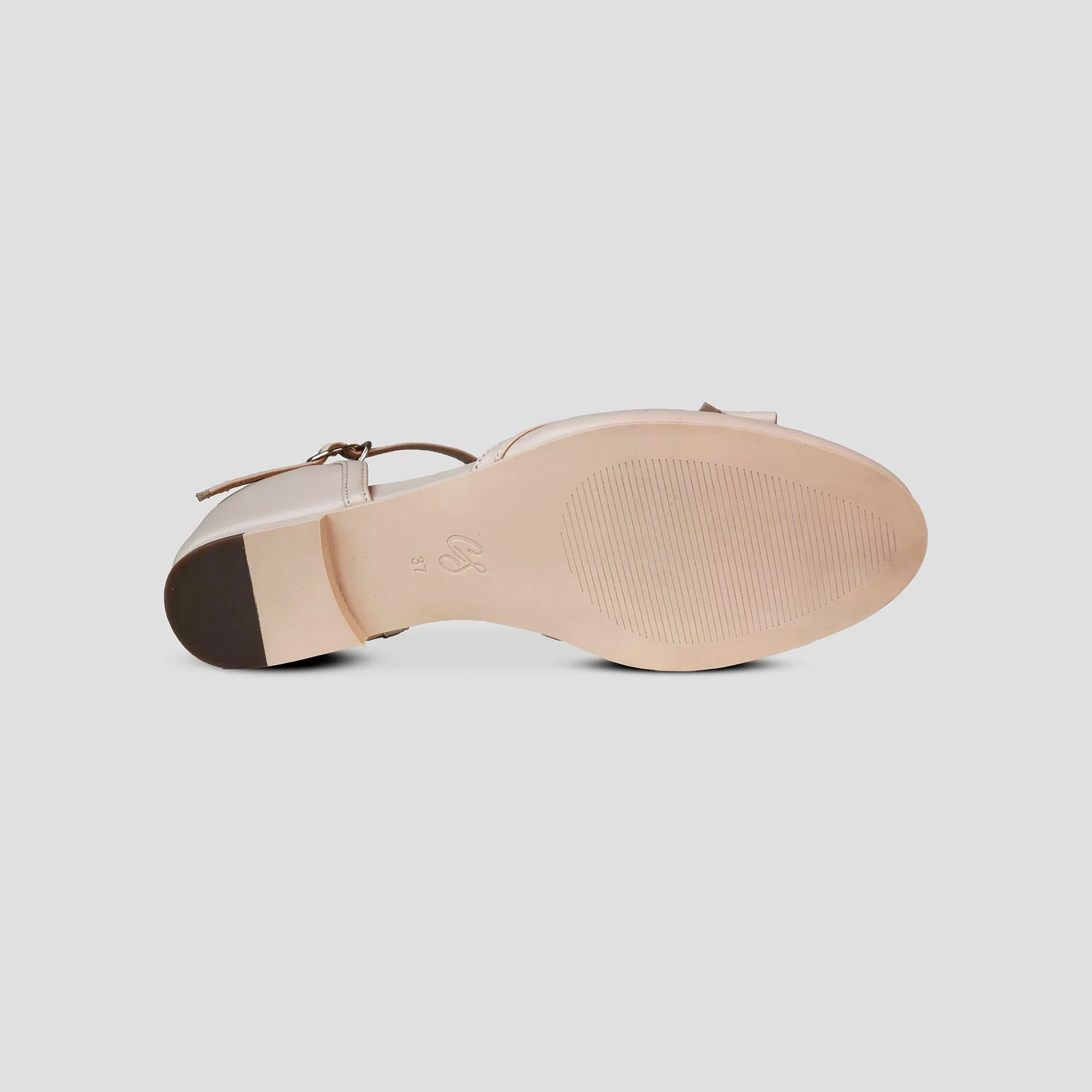 Cold resistant Loafer Style Alba.in.Paris x Charlie Stone - Alba (Nude)