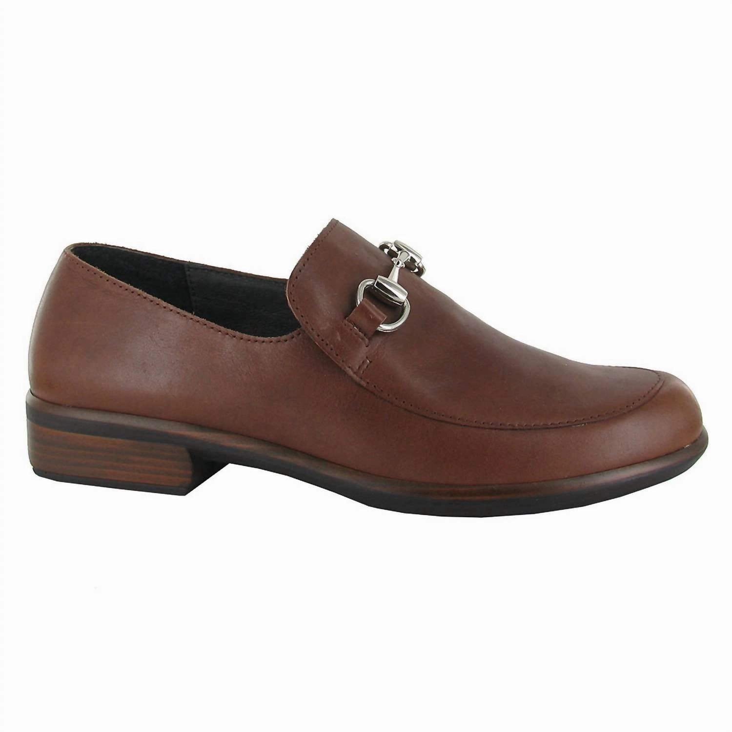 Women's Bentu Loafer In Chestnut Soft Leather Classic Comfort Design Sport Casual