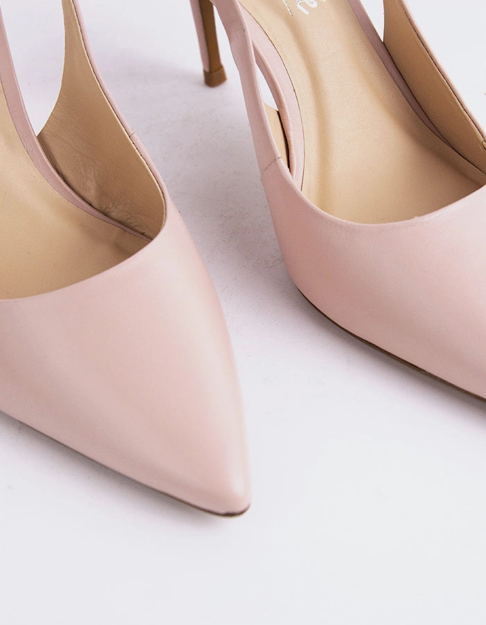 Borage Pink Leather Luxe Mood Summer Wedding Heels