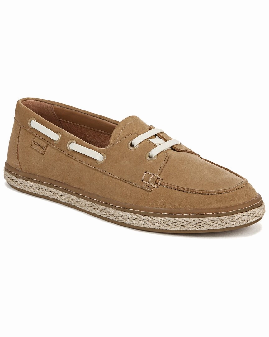 Comfort Fit Vionic Bay Suede Boat