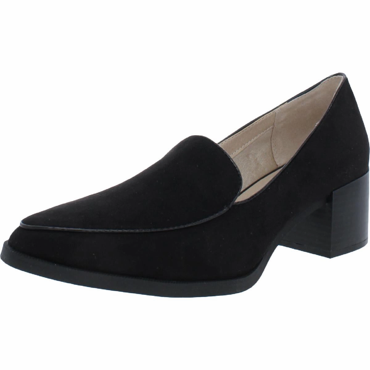 Devyn Womens Microsuede Slip On Loafers Weekend Outings