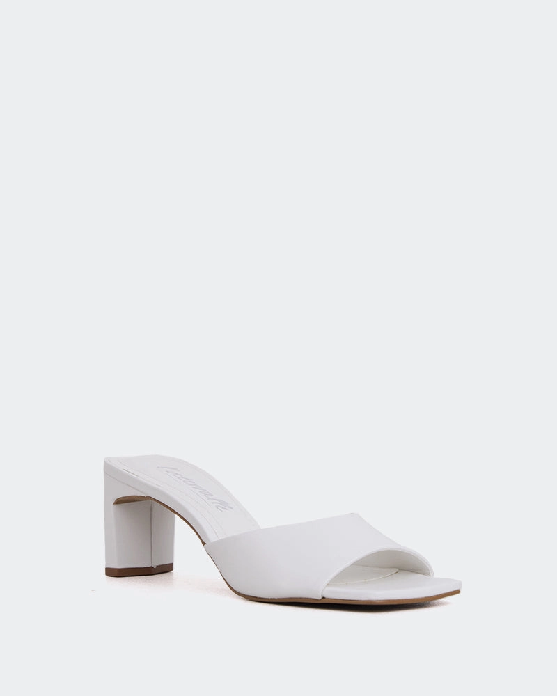 Wedge Heel Visalia White Leather