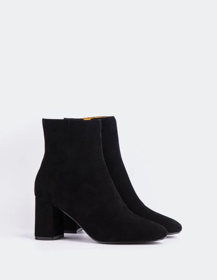 Sarchi Black Suede Fashionable Step