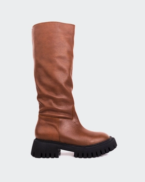 Durable Material Rector Tan Leather