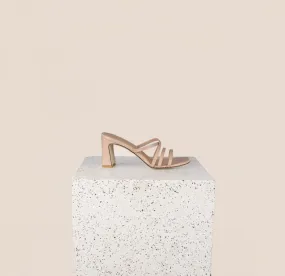 Terni Beige Nude Pointed Pumps