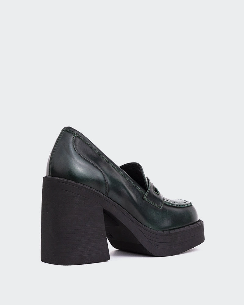 Weezer Green Leather Mono Glow Fall Style