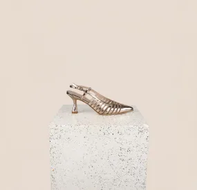 Fashionable Shoes Prato - Gold Snake