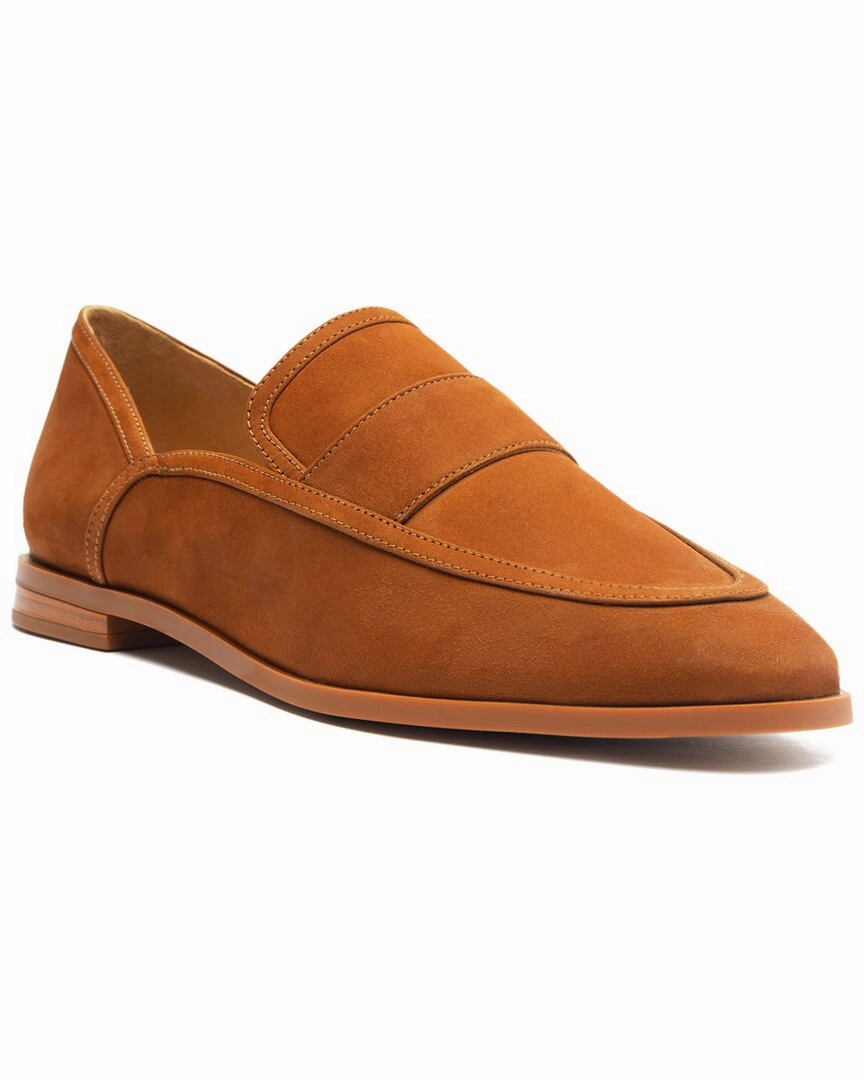 SCHUTZ Maurice Leather Flat Hill Lane