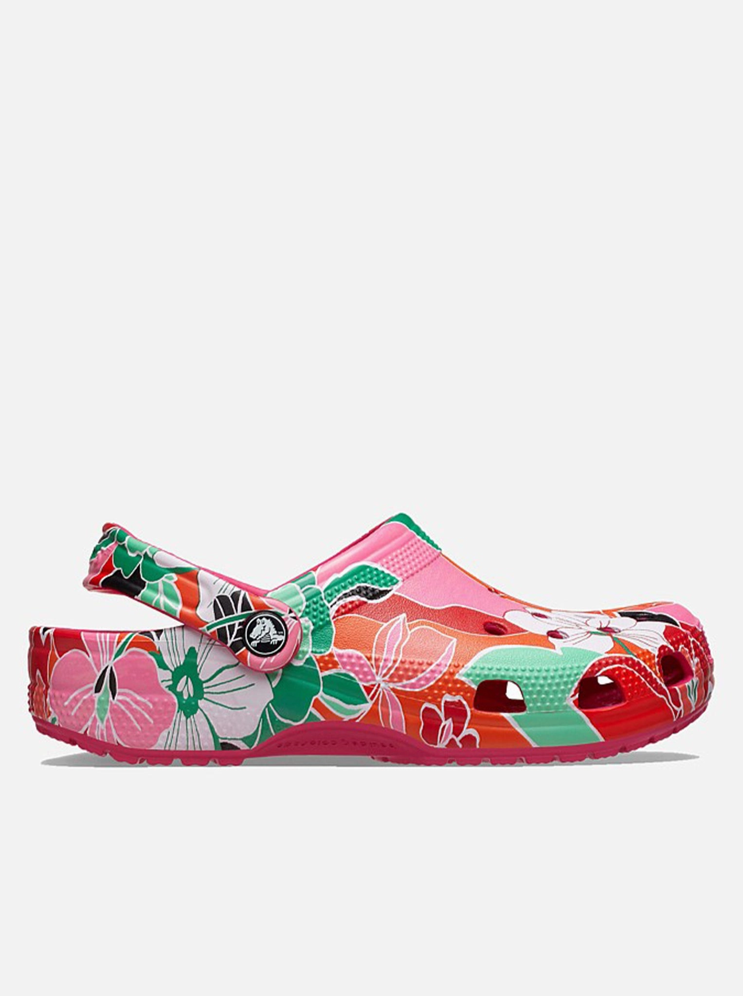 Classic Clog Woodcut Floral Unisex least trendy