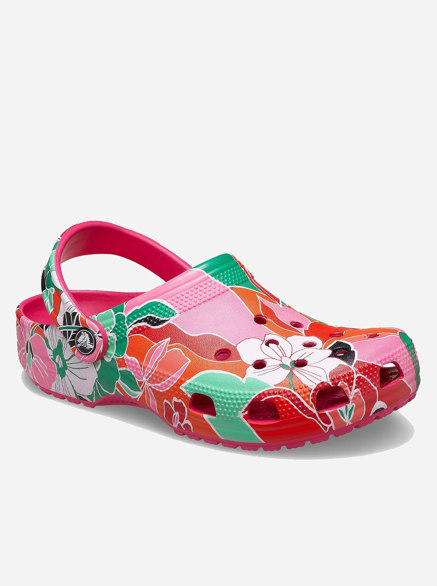 Classic Clog Woodcut Floral Unisex Bold flair ergonomic - effectiveness - level