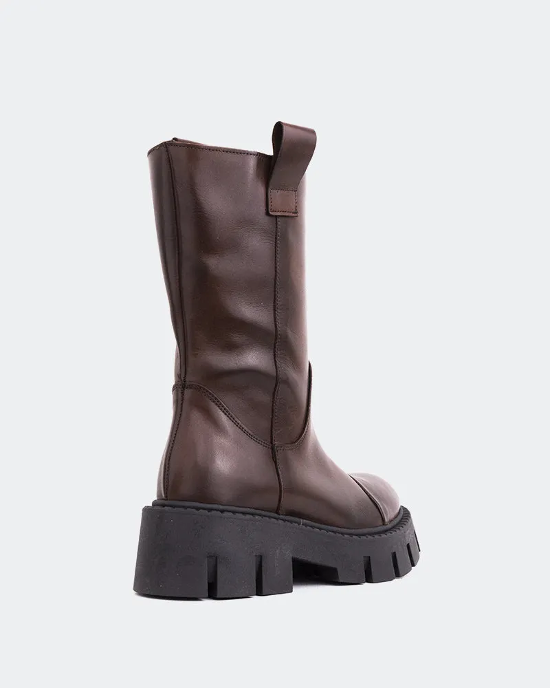 Winnipeg Brown Leather Quick Walk Easy Wear