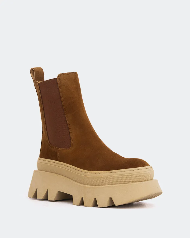 Easy Layer waterproof Wolfe Camel Suede