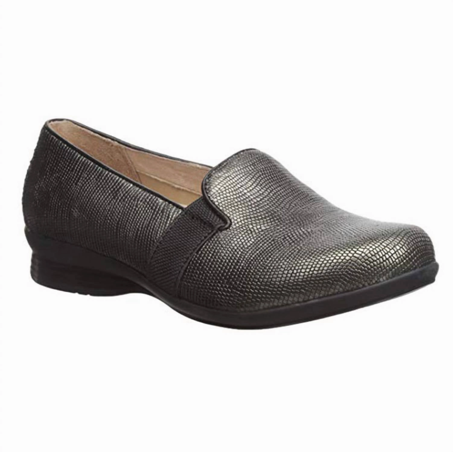 Women's Addy Loafer In Metallic Lizard Perfect Fit Smart Comfort