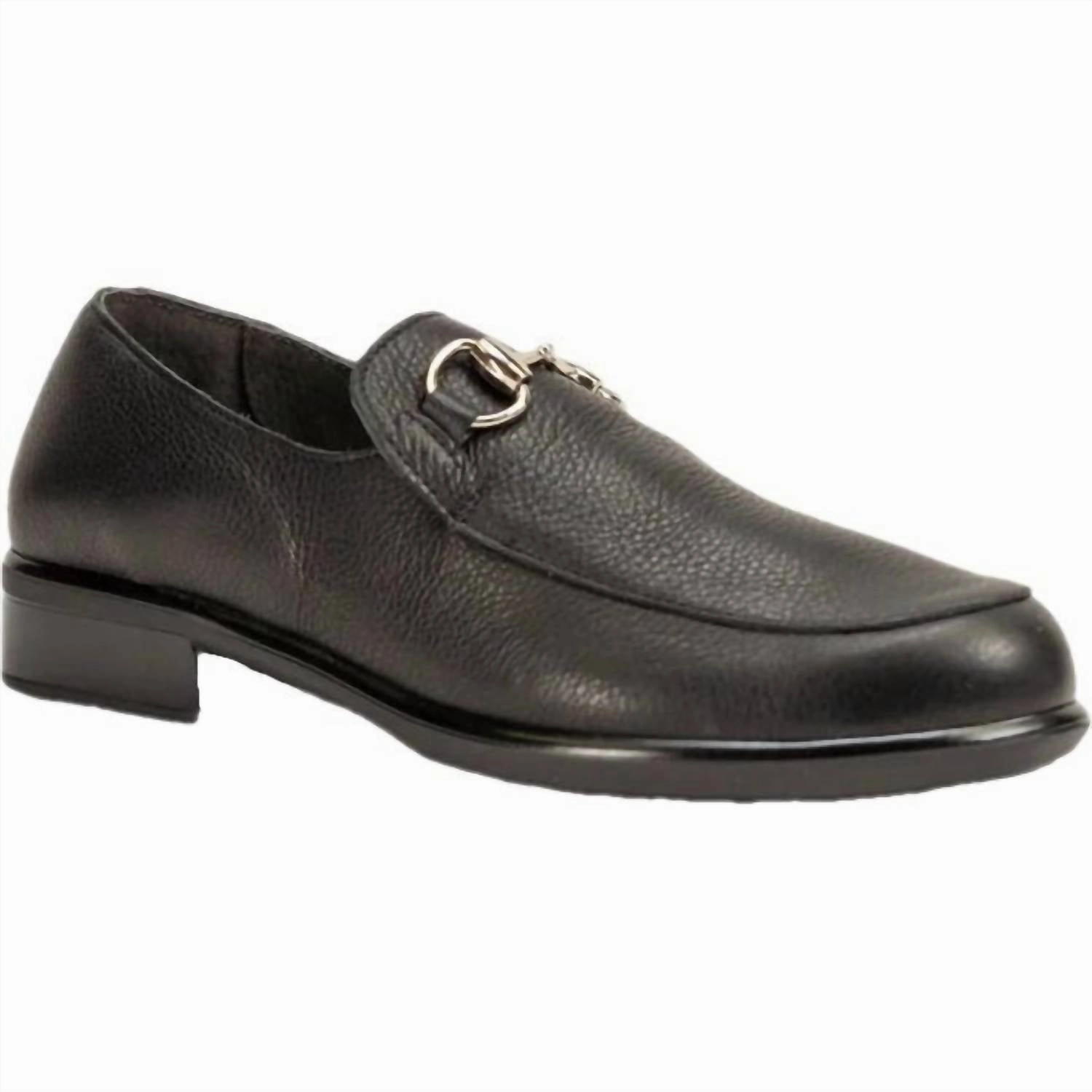 All Grip Women's Bentu Loafer In Black Soft Leather