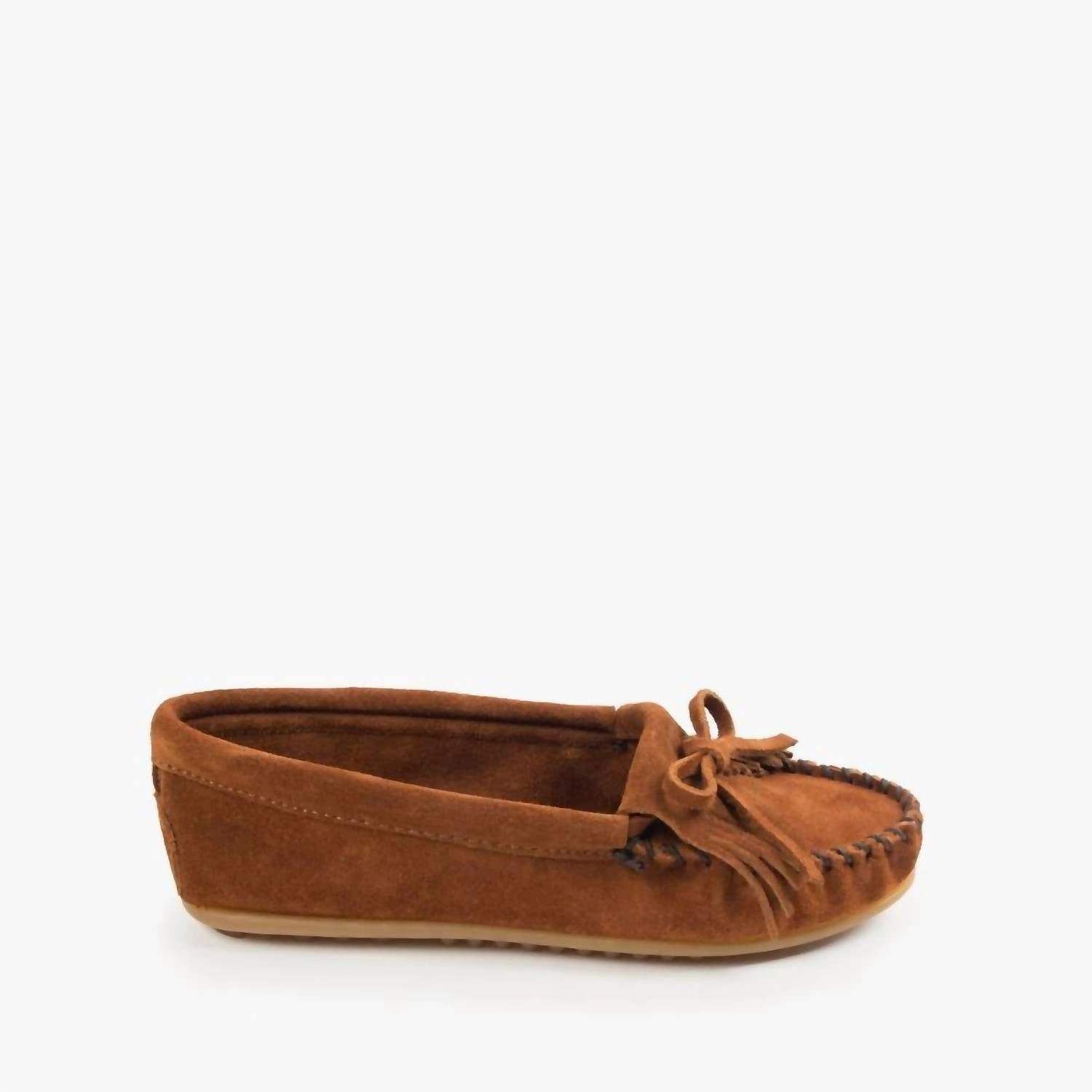 Street Fest Women's Kilty Hardsole Moccasin In Brown