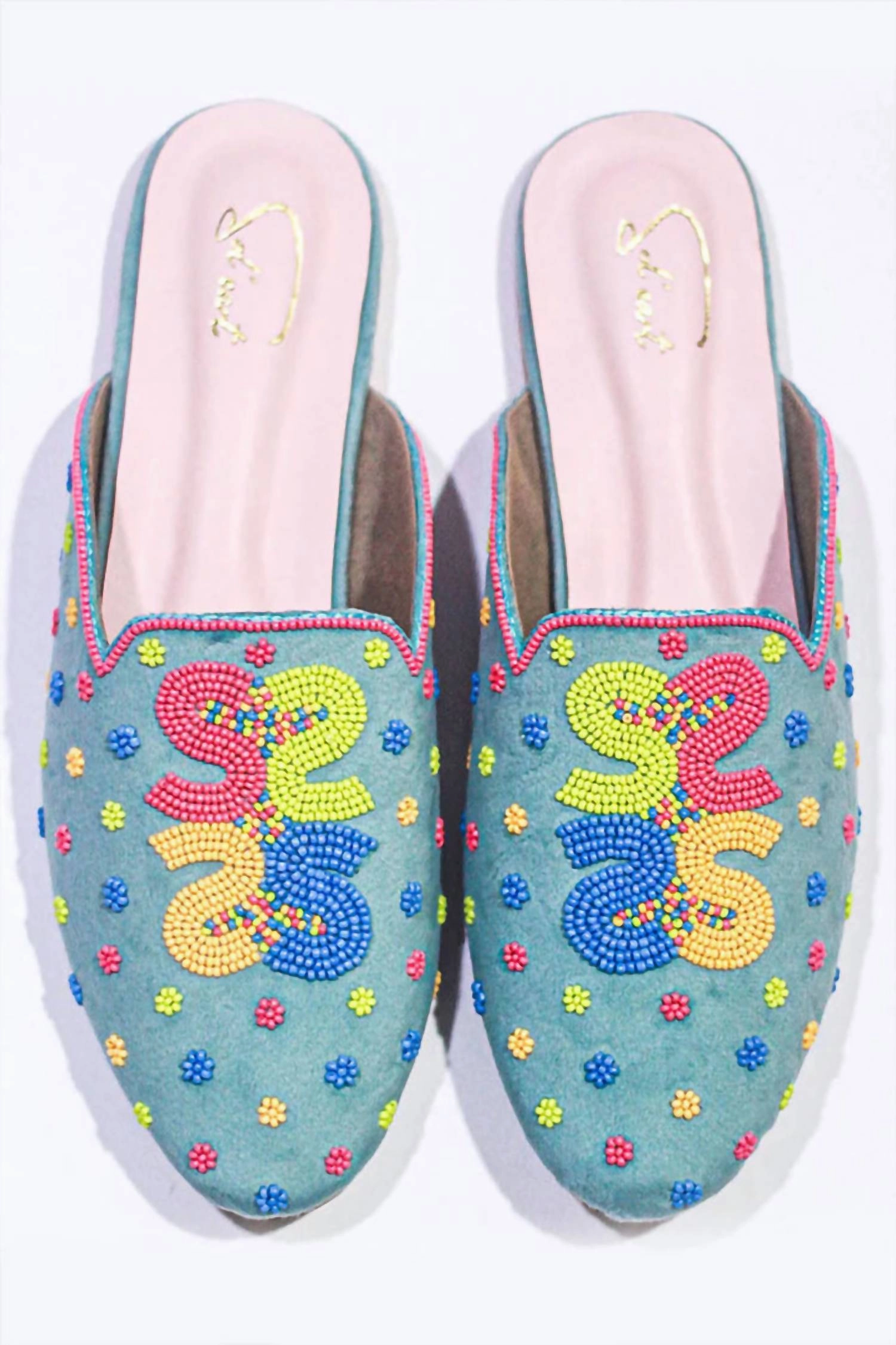 Women's Logo Slip On Shoe In Blue Trendy Comfort