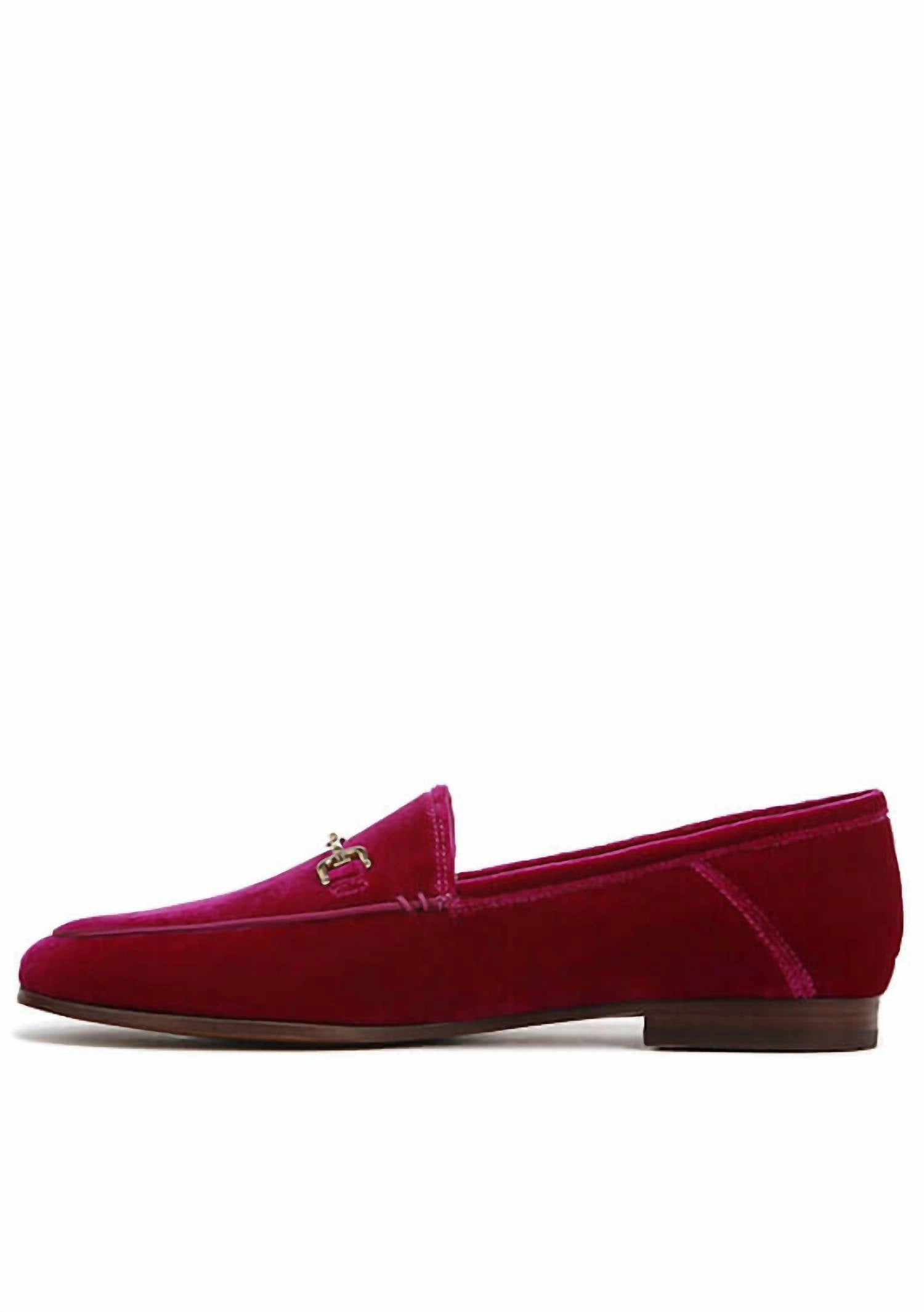 Women's Loraine Bit Loafers In Raspberry Foot Clear Comfortable Slip-on Fit