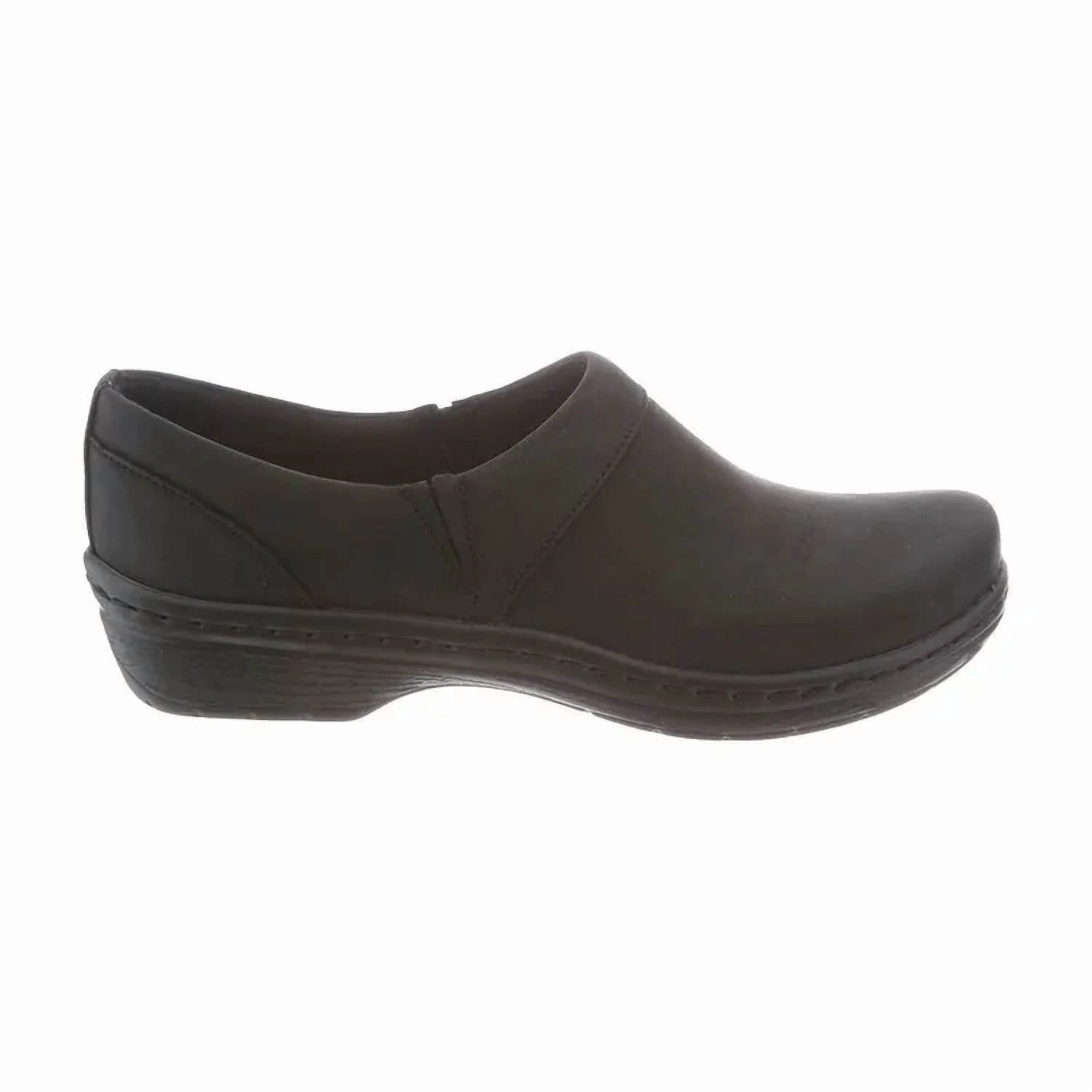 Women's Mission Shoe In Black Oiled Driving Comfort Foot Smooth