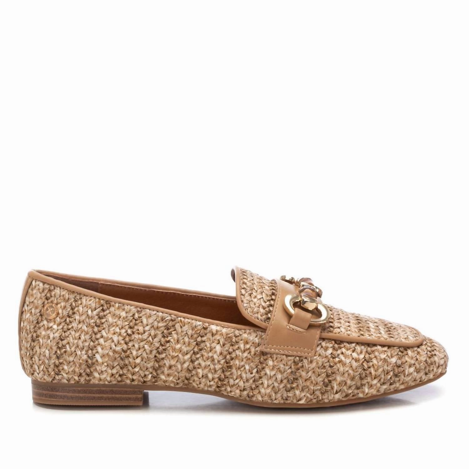 Drive Mode Women's Moccasin Shoes In Taupe