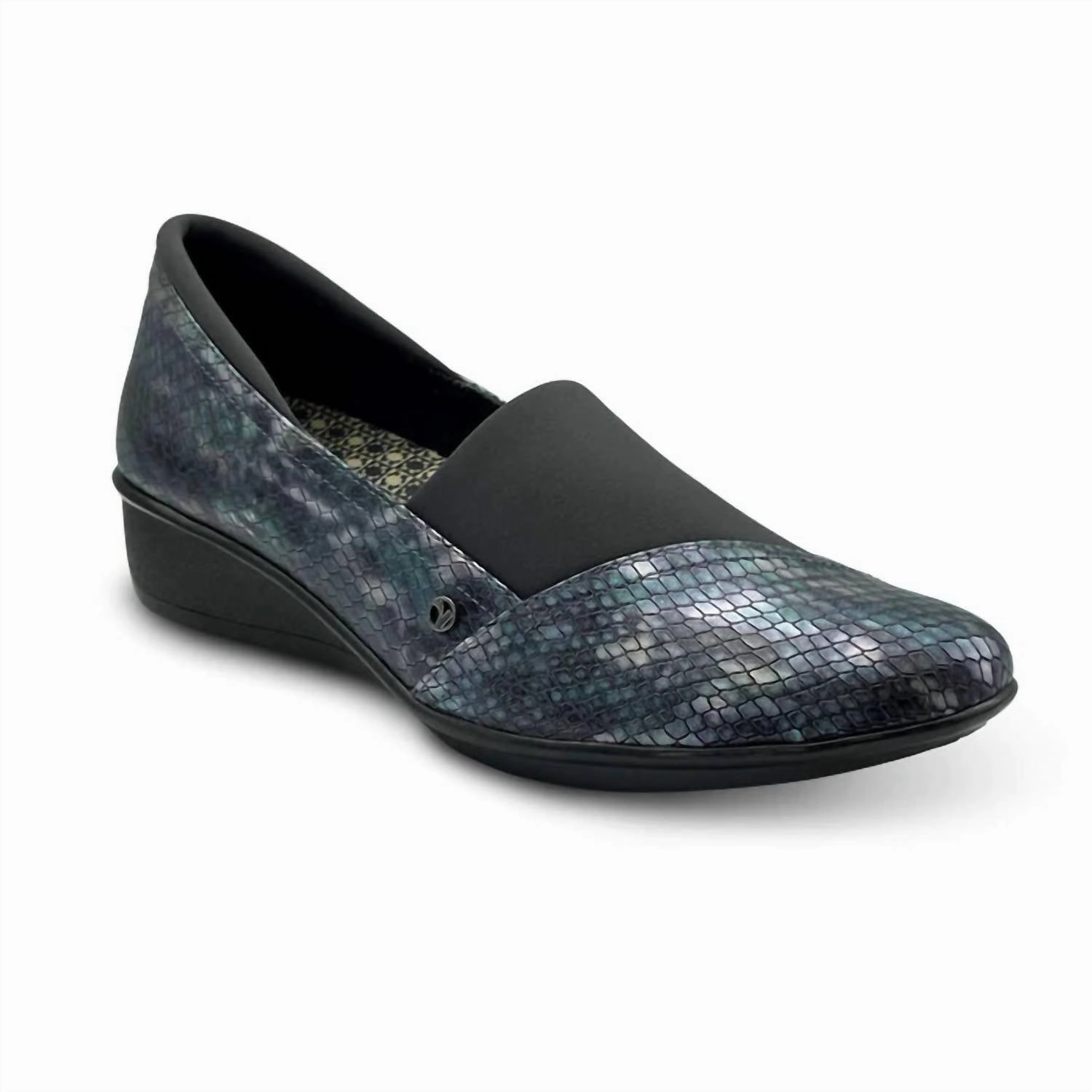 Safe Path Compact Form Women's Naples Loafer In Slate Interest