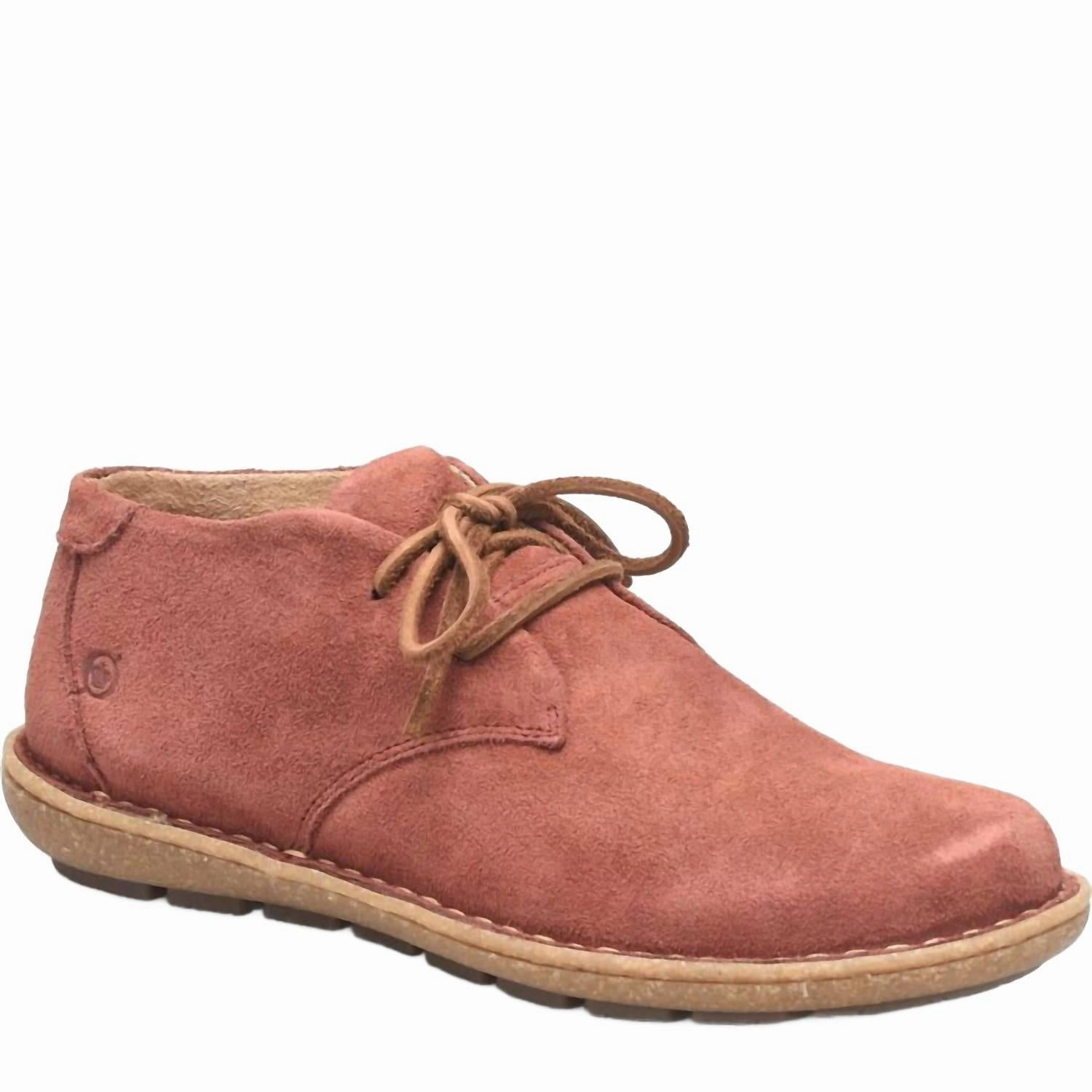 Women's Nuala Ii Shoe In Rust Mattone Suede Grass Path