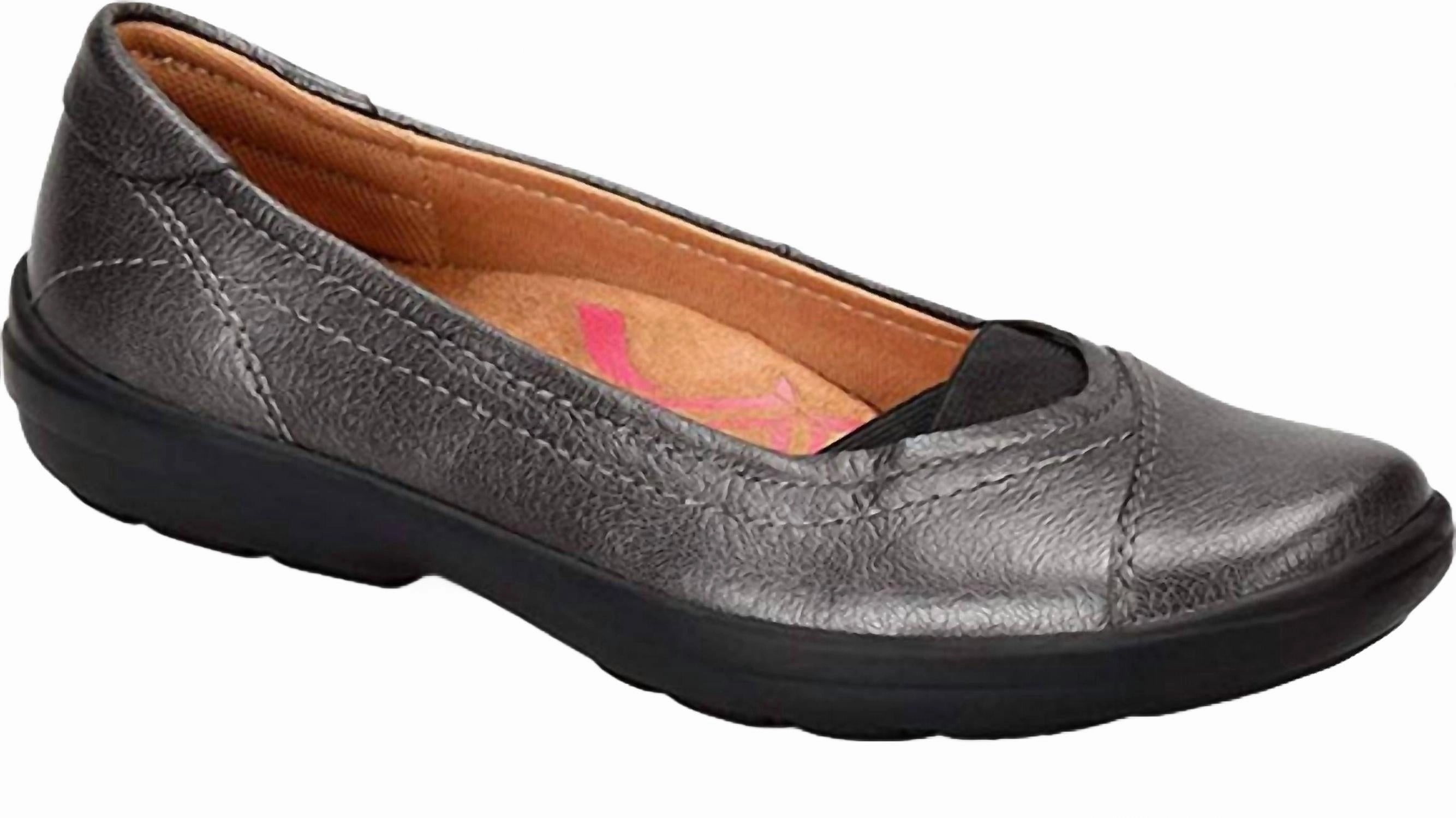 Bridge Walk Women's Renee Wide Loafer In Pewter