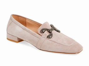 Fashionable Shoes Season Flex Women's Sage Suede Loafer In Taupe