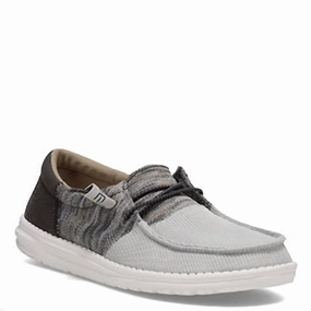 Women's Wendy Sox Loafer In Funk Grey Musk Breathable Polished Profile