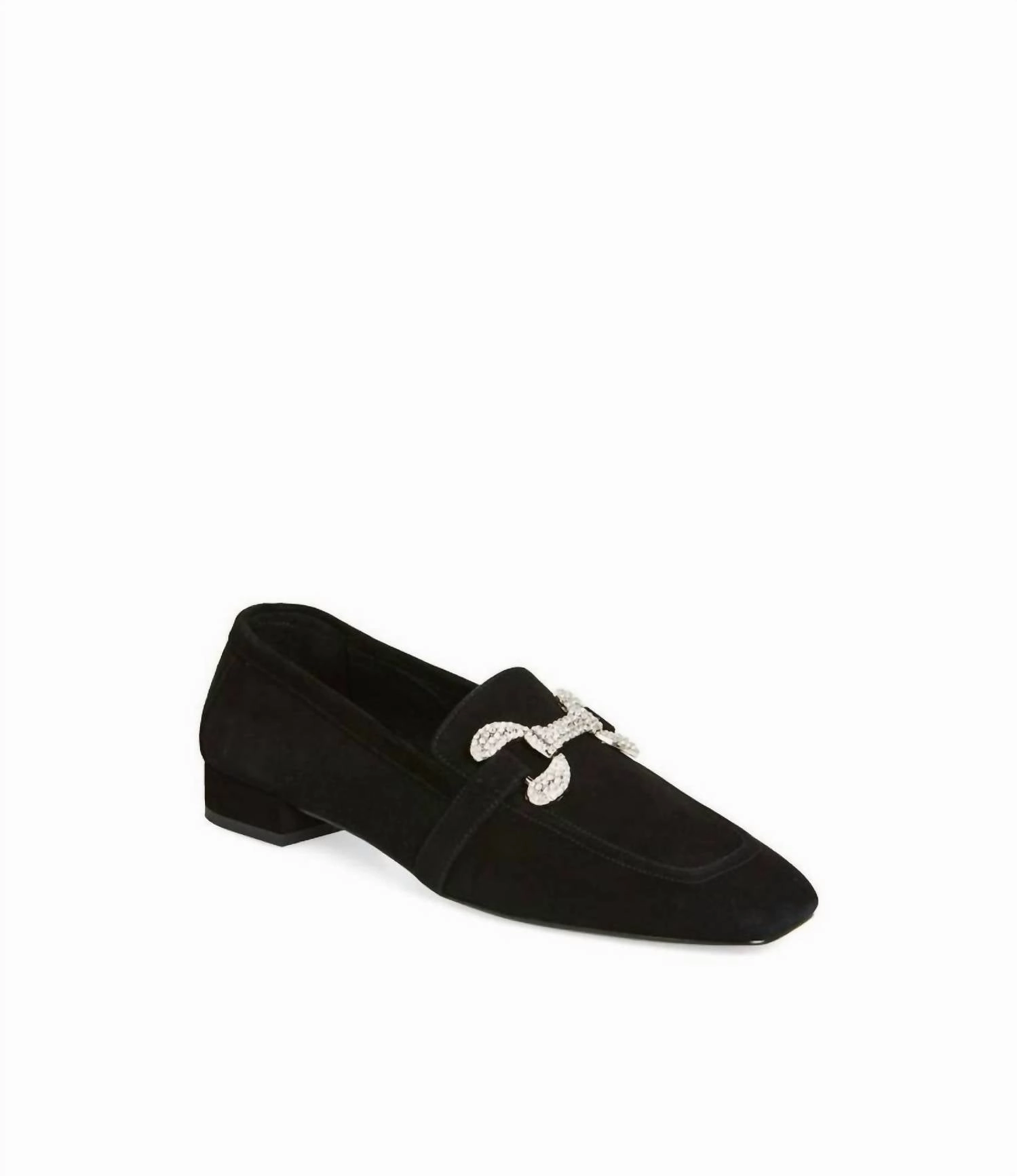 Weekend Walk Women Sage Loafer In Black Suede