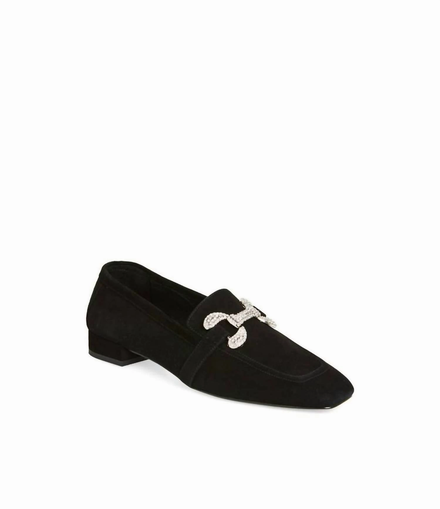 Sporty Look Casual Movement Women Sage Loafer In Black Suede