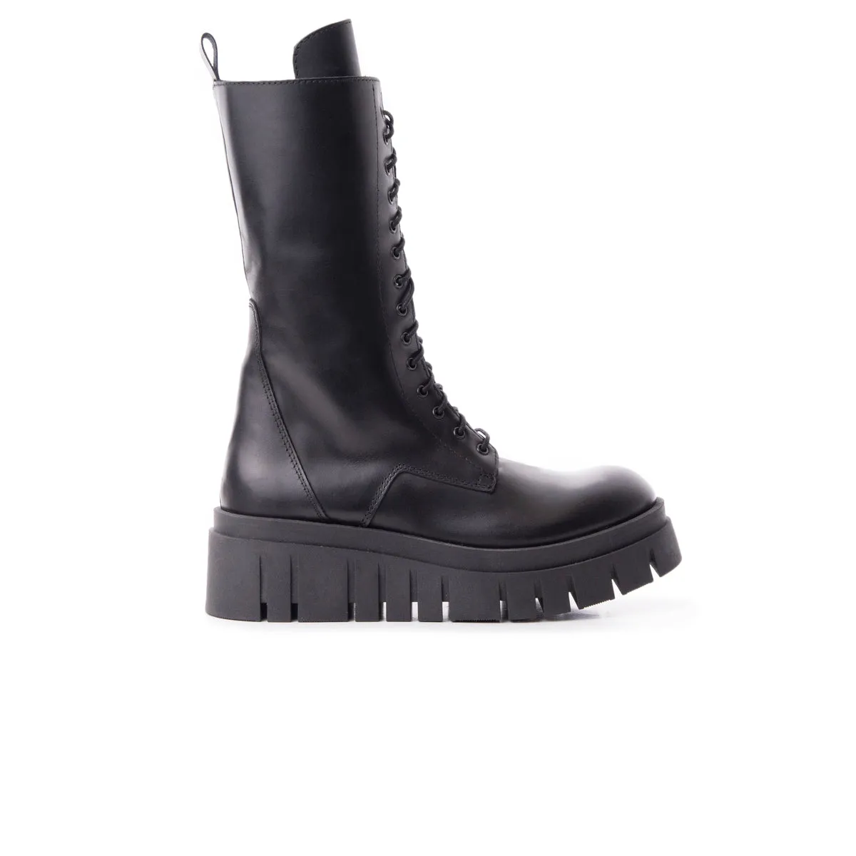 Street Movement Wonju Black Leather