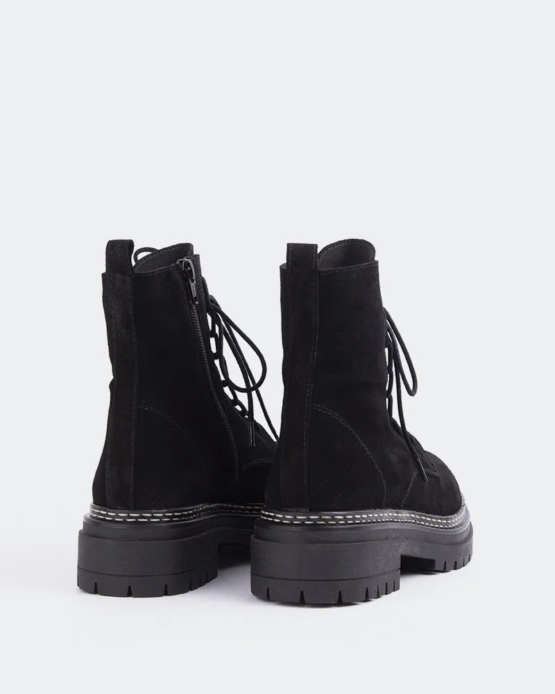 Woodbridge Black Suede Winter Fashion