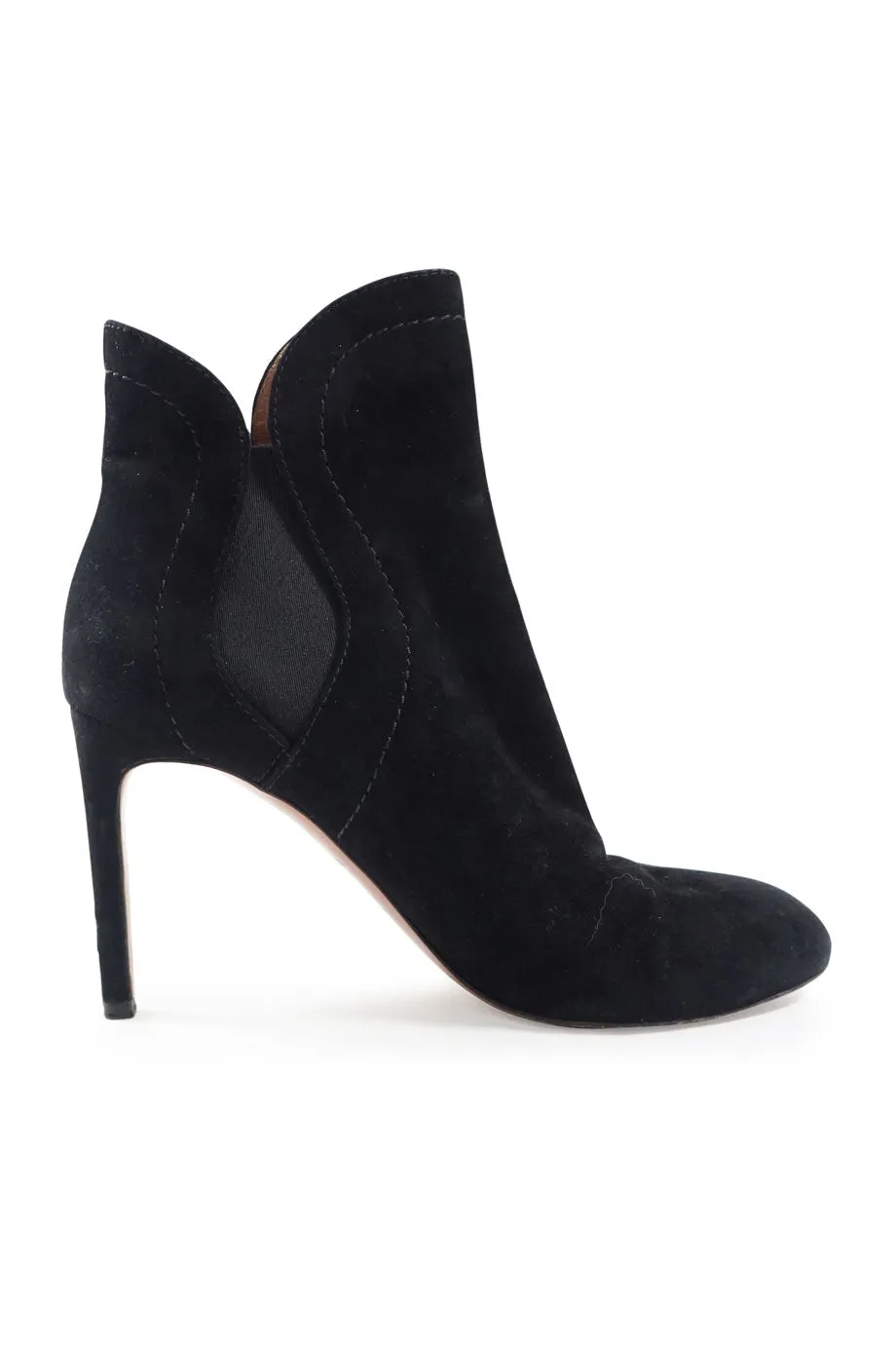 [WS6250] Ala?a | High Heel Booties Stylish Footwear