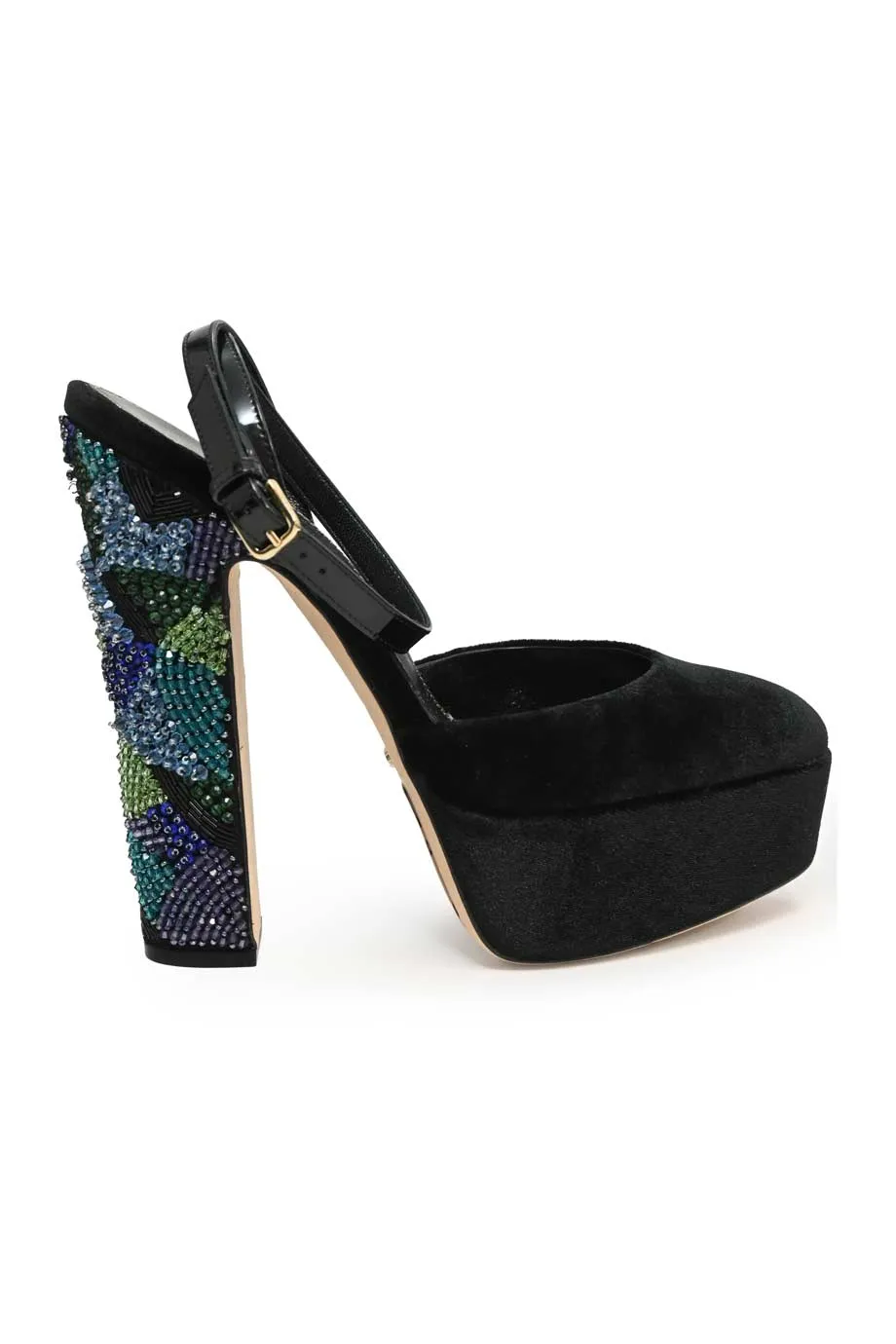 [WS6635] Sergio Rossi | High Heel Pump Statement Heels Cushioned heel