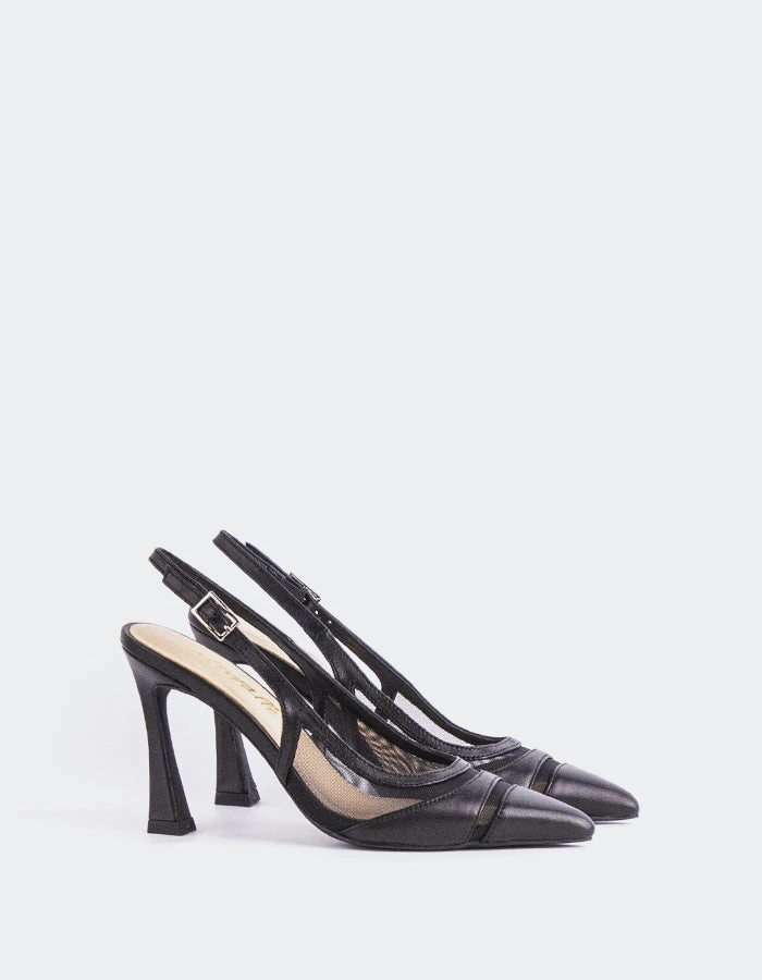 Zeeburg Black Leather Classy Sandals Urban Cool