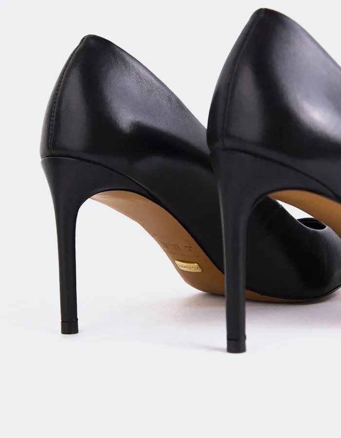 Comfortable Boots Zinnia Black Leather