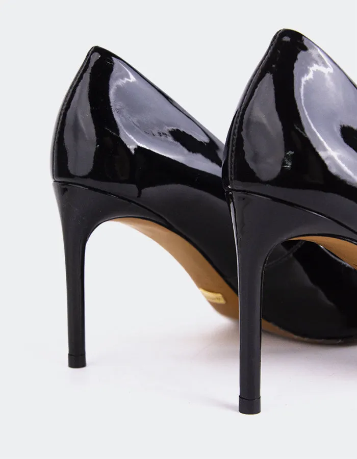 Comfy Footwear Zinnia Black Patent