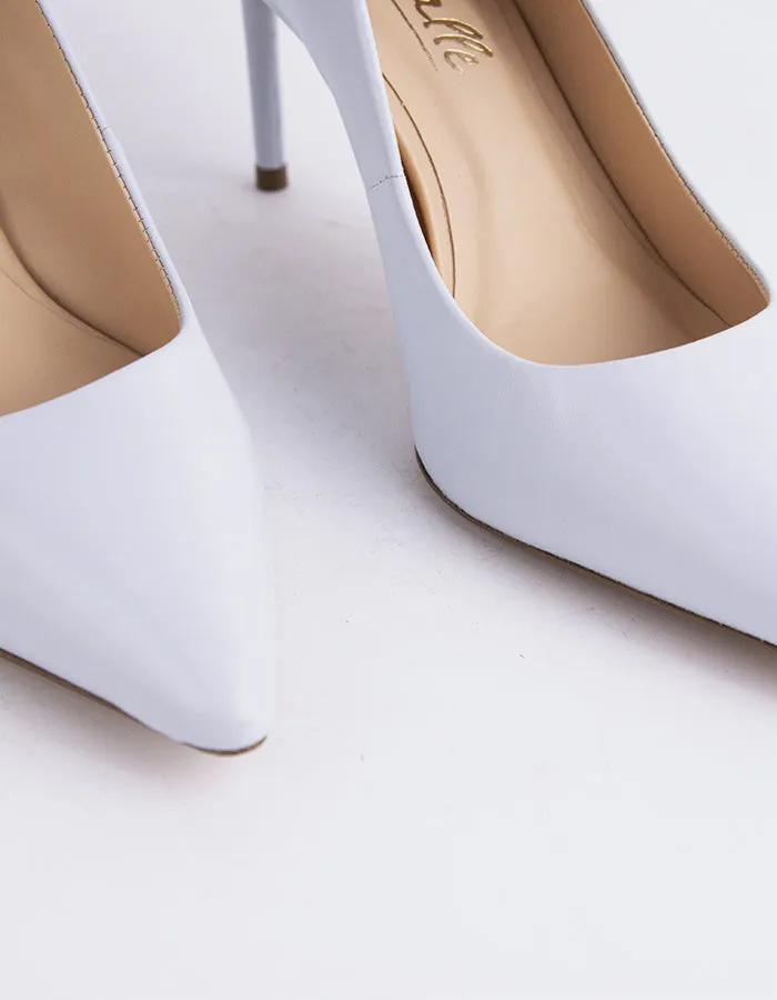 Zinnia Lt.Blue Leather suede look Brunch Look