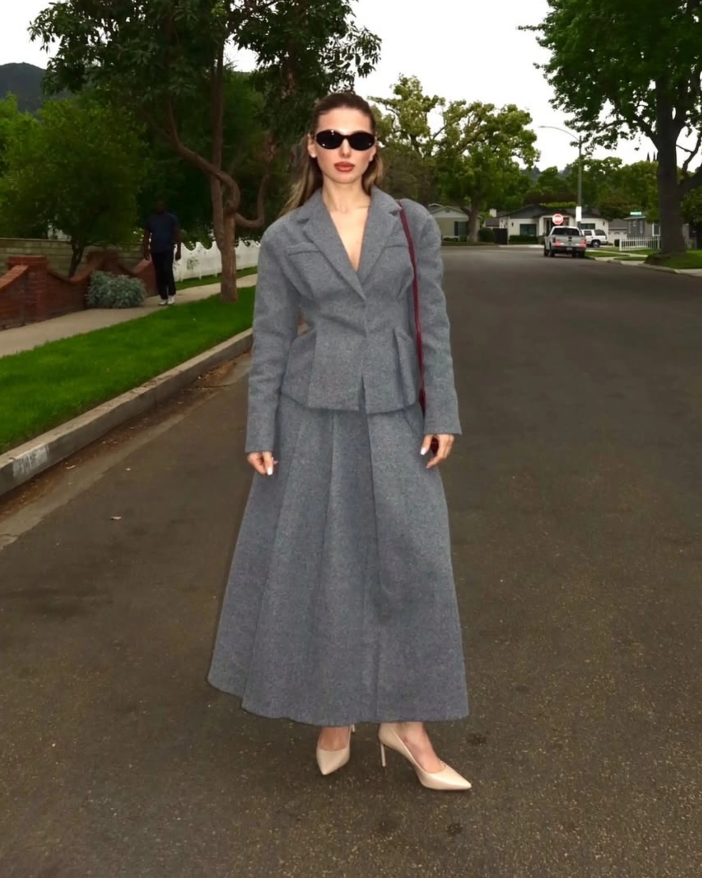 Retro Sandals Zinnia Nude Leather